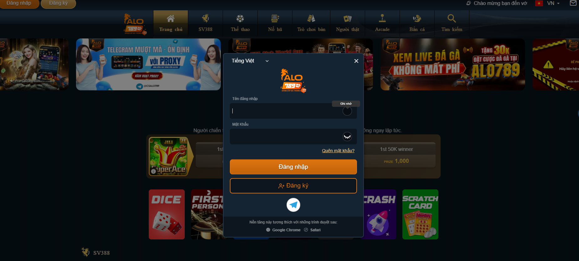 ALO789 ⭐️ Nhà Cái Đá Gà Thomo Full HD Xem Miễn Phí 35 Cách đăng nhập vào Alo789 sau khi có tài khoản