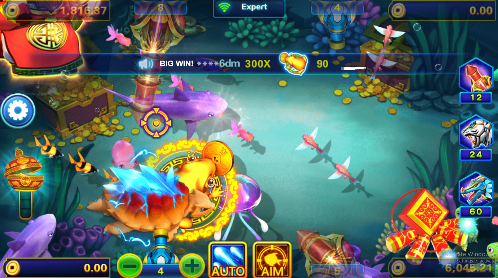 Bắn cá Thần Tài ALO789 - Chinh phục đại dương với thưởng khủng 2 Những tính năng của bắn cá Thần Tài tại ALO789