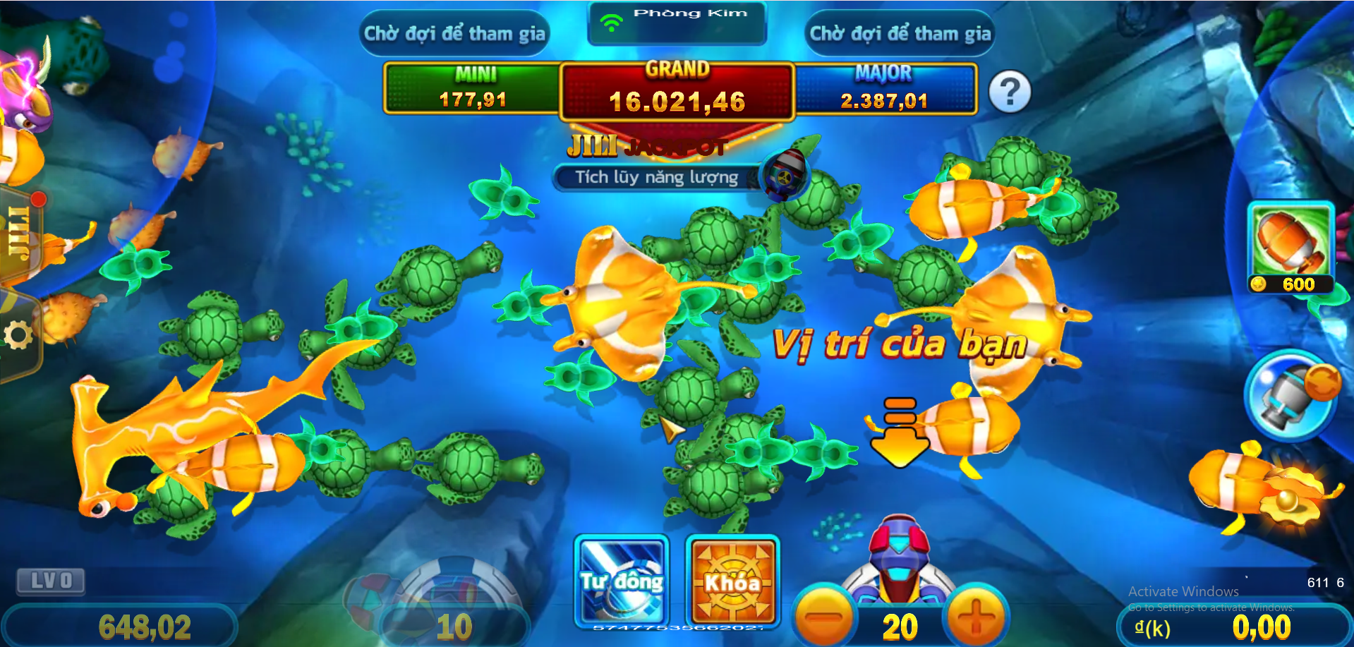 Bắn cá Tiểu Tiên Cá ALO789 - Chinh phục đại dương với thưởng khủng 3 Các tính năng đặc biệt làm phong phú ngư trường