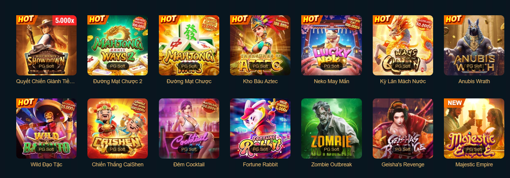 ALO789 ⭐️ Nhà Cái Đá Gà Thomo Full HD Xem Miễn Phí 30 Tại sảnh Nổ Hũ ALO789 hợp tác với khoảng 15 nhà cung cấp mang đến kho trò chơi Slot Game với hơn 200+ thể loại khác nhau lấy chủ đề từ thần thoại cho đến người ngoài hành tinh.